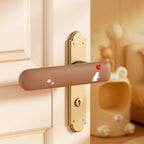 Cute Cat Silicone Door Knob Cover – Wall Protector Sleeve Door Knob Cover Richie's Coffee-Left
