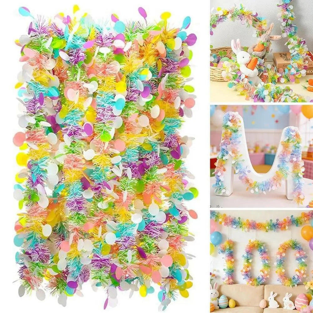 2M Easter Hanging Garland DIY Wreath Spring Party Decoration Easter Garland Richie's