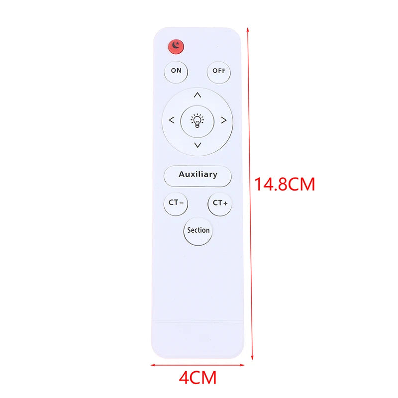 Universal IR Remote Dimmer for LED Fan & Ceiling Lights | 10m Range IR Dimmer Remote Richie's No plug White