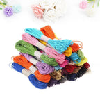 12Pcs Colorful Braided Paper Rope Twine for Gift Wrapping & DIY Craft Twine Set Richie's Default Title