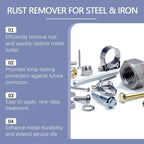 Heavy-Duty Metal Rust Remover Spray – Fast-Acting 120ml Rust Remover Spray Richie's