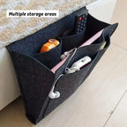Felt Bedside Hanging Storage Organizer – Bed & Sofa Pouch Hanging Storage Organizer Richie's