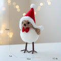 Foam Bird Christmas Tree Hanging Ornament – Red & White Christmas Ornament Richie's A