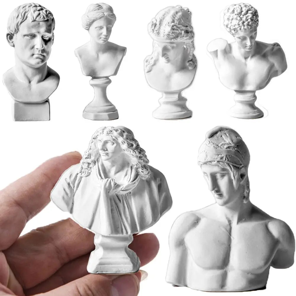 Greek Mythology Plaster Bust Statue | Resin Figurine Home Decor Bust Figurine Statue Richie's