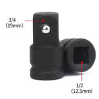 Impact Socket Drive Adapter 1/2 3/8 1/4 Chrome-Vanadium Steel Socket Drive Adapter Richie's 1-2 to 3-4