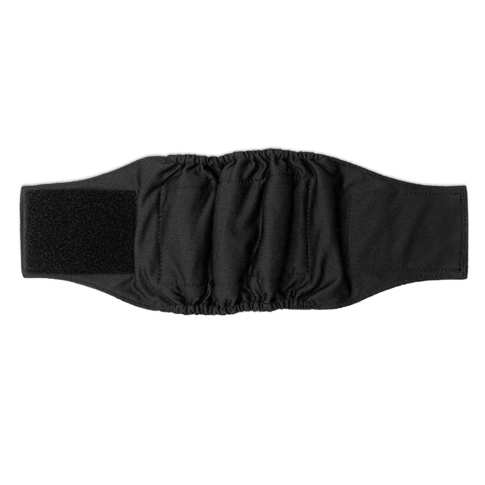 Reusable Male Dog Diapers – Washable Belly Bands XS–XL Dog Belly Band Richie's Black L