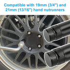 6 & 7 Spline Lug Nut Socket Set – M12 & M14 Wheel Key Lug Nut Socket Set Richie's