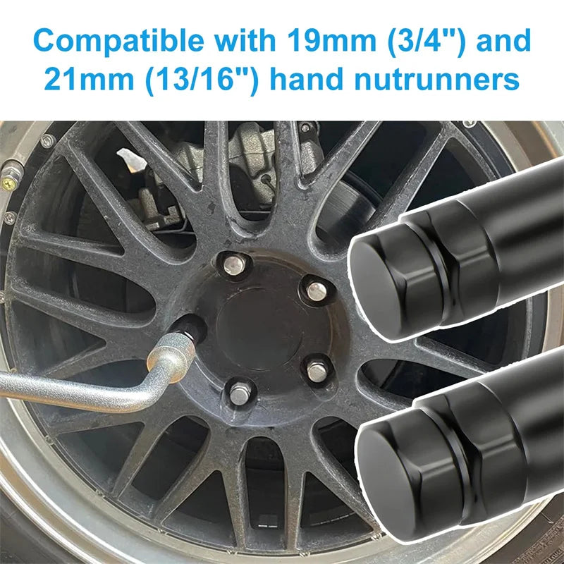 6 & 7 Spline Lug Nut Socket Set – M12 & M14 Wheel Key Lug Nut Socket Set Richie's
