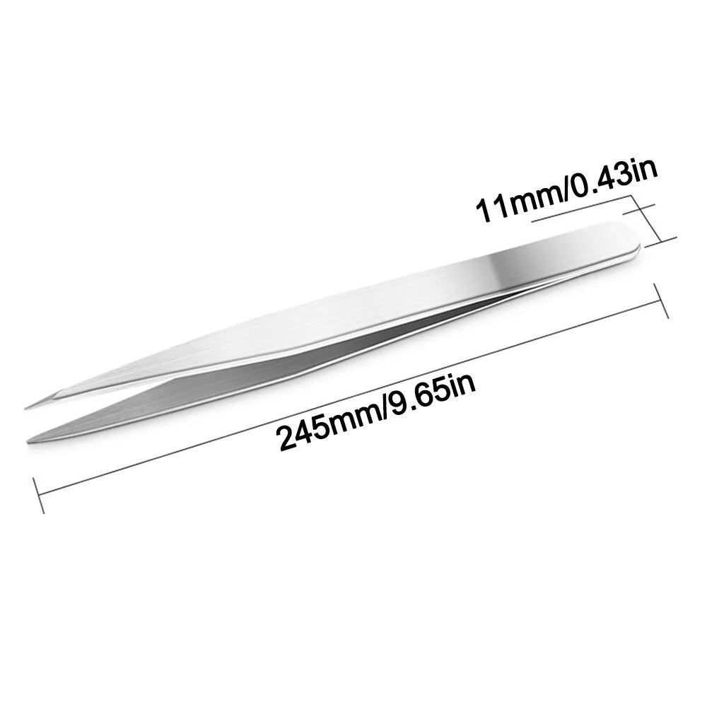 Heat Resistant Stainless Steel Welding Tweezers | Soldering Tool Welding Tweezers Richie's 9inch