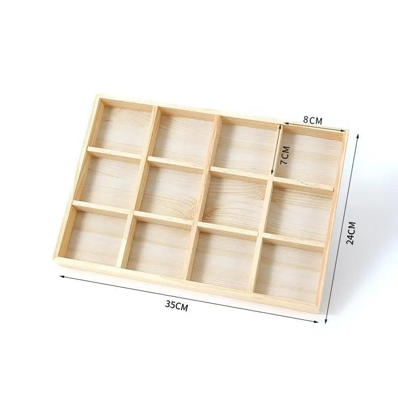 Wooden Jewelry Organizer Box – Rings, Earrings & Necklaces Jewelry Organizer Box Richie's A1