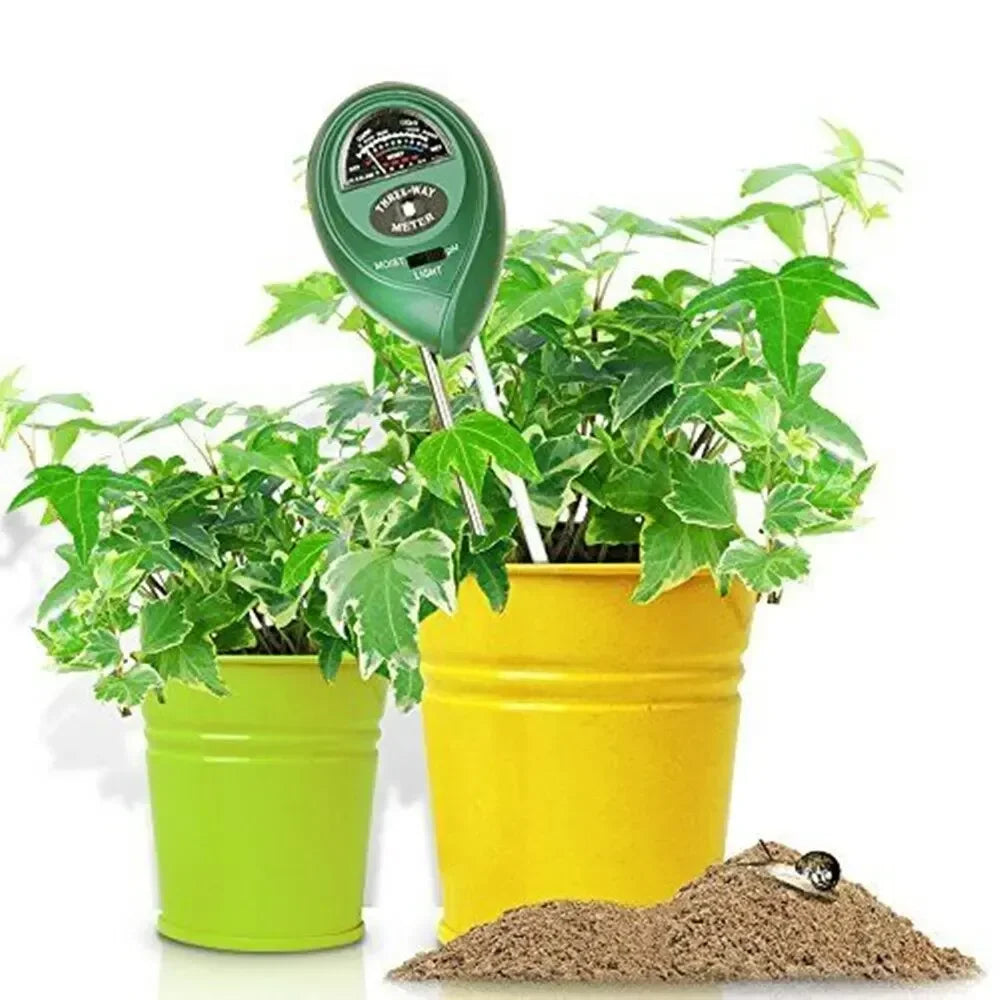 3-in-1 Soil Moisture, pH & Light Meter for Garden Plants Soil Moisture Meter Richie's