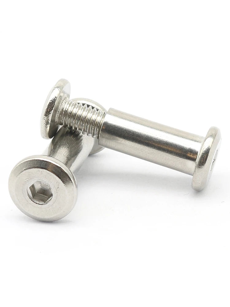 M3 M4 M5 304 Stainless Steel Hex Socket Locking Screws & Nuts Hex Socket Screws Richie's