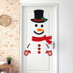 Large Christmas Window & Door Stickers – Snowman, Santa, Reindeer Christmas Wall Stickers Richie's