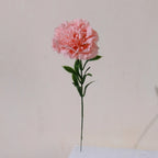 10Pcs Silk Artificial Carnations Fake Flowers with Bendable Stems Artificial Flowers Richie's Pink 10pcs