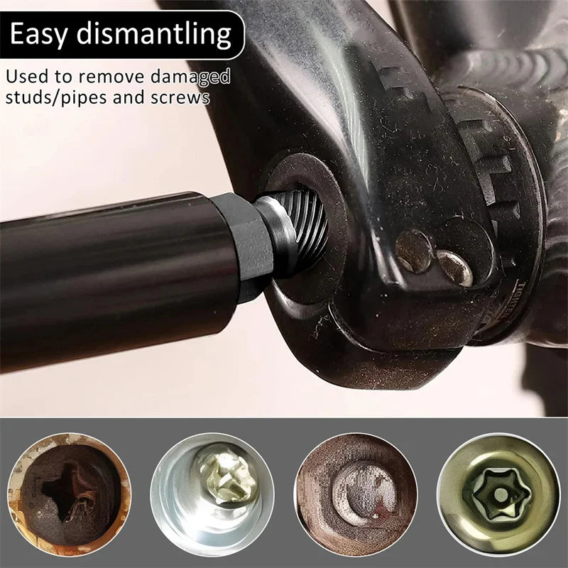 10-Piece Screw Extractor Kit – Broken Bolt & Stud Remover Screw Extractor Kit Richie's
