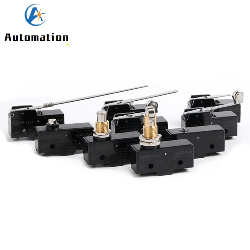 LXW5 Micro Limit Switch 10A AC 380V DC 220V Push Plunger SPDT Micro Limit Switch Richie's