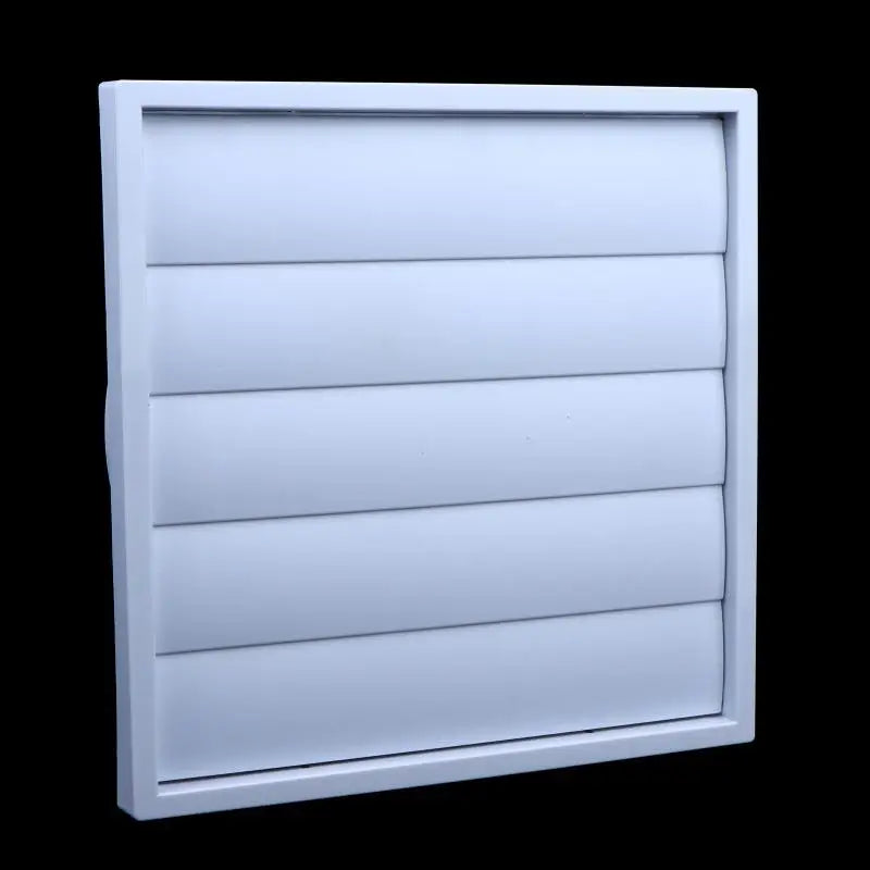 White Plastic Vent Cover Grille – One-Way Exhaust & Waterproof Exhaust Vent Cover Richie's 200PP