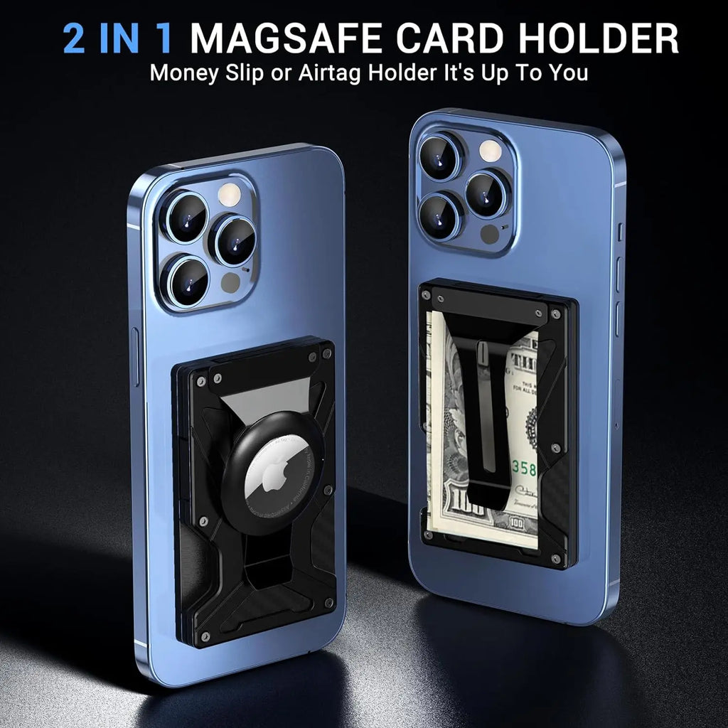 Zeeker 5-in-1 Minimalist Wallet with AirTag Slot & Money Clip Minimalist Wallet Richie's