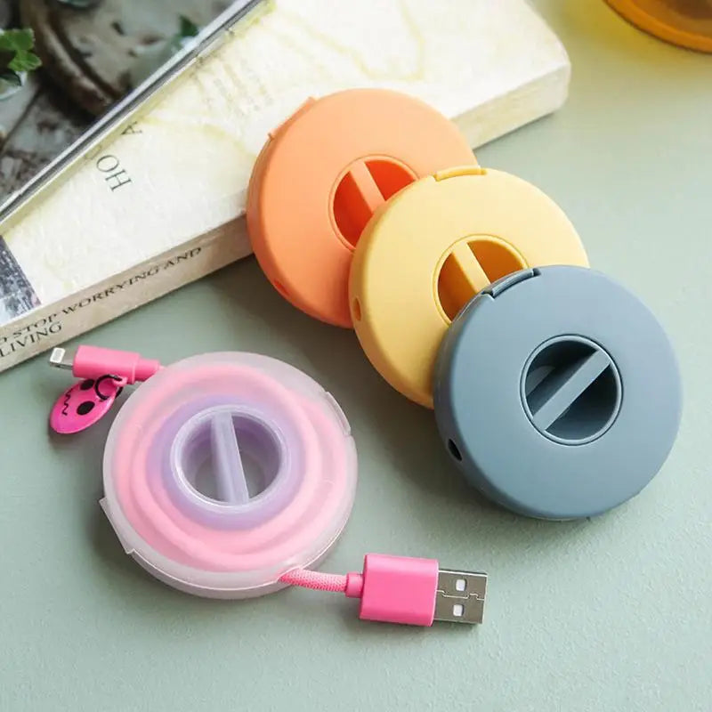Portable Cable Organizer USB Cord Winder & Wire Storage Box Cable Organizer Richie's