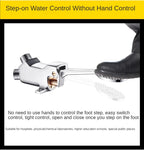 Brass Foot-Operated Faucet – Hands-Free Single Cold Basin Tap Foot-Operated Faucet Richie's