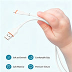 3A Fast Charging USB-A to Type-C / Micro USB Silicone Cable USB Charging Cable Richie's