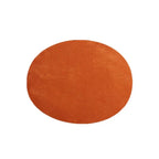 Oval Suede Iron-On Fabric Patches – Clothing Repair & Decor Iron-On Fabric Patch Richie's orange