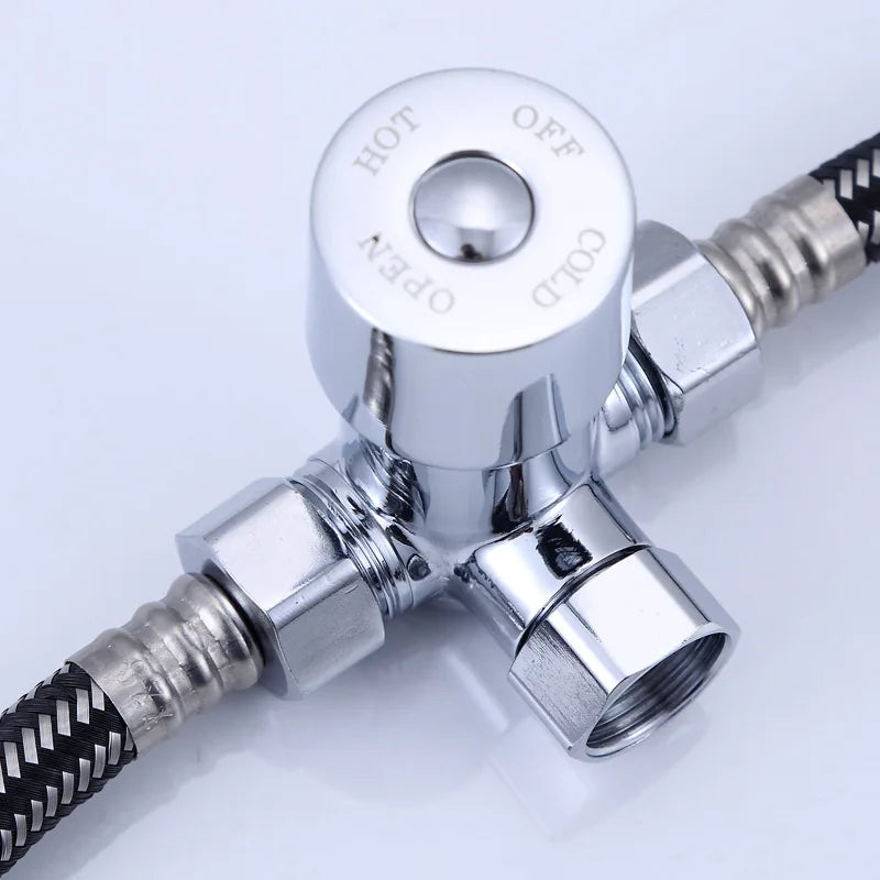 G1/2" Thermostatic Bathroom Mixing Valve | Hot Cold Shower Thermostatic Mixing Valve Richie's