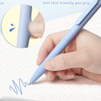 6-Pack Morandi Pastel Retractable Gel Pens – 0.5mm Fine Point Gel Pens Set Richie's