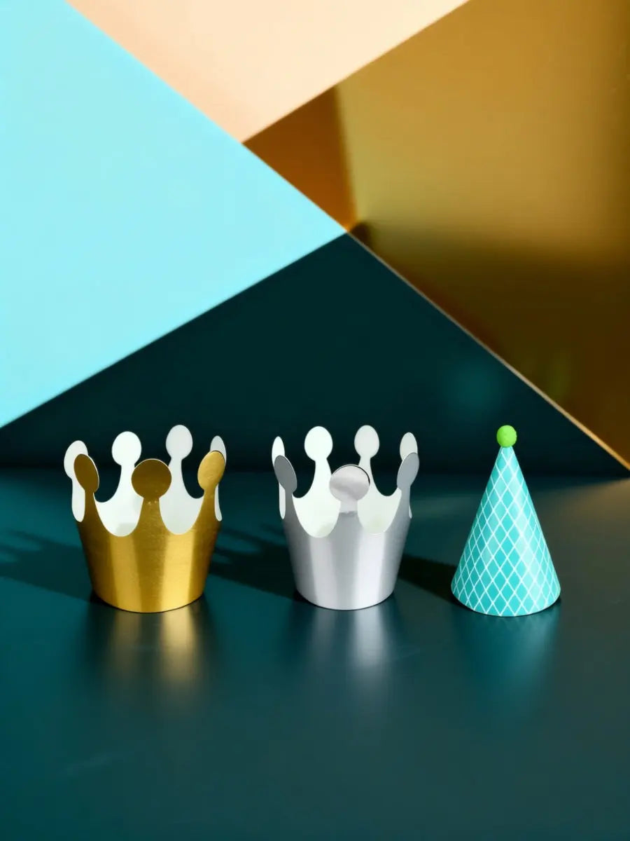 11Pcs Kids Birthday Crown & Party Paper Hats – Photo Prop Set Party Hat Set Richie's Default Title