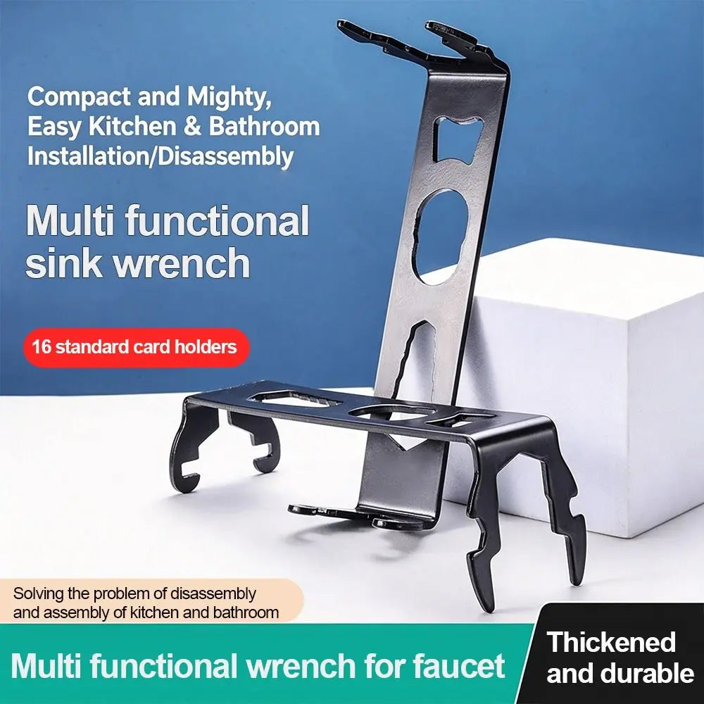 Universal Faucet Wrench – Multifunctional Sink Spanner Tool Faucet Wrench Richie's