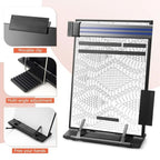 Foldable Knitting Pattern Holder with Magnetic Chart Keeper Knitting Pattern Holder Richie's
