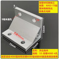2Pcs 90° Corner Bracket for 2020–8080 Aluminum Extrusion Corner Angle Bracket Richie's 4080 4Holes