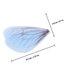 50Pcs Sky-Blue Chiffon Dragonfly Wings – DIY Earring Craft DIY Craft Supplies Richie's