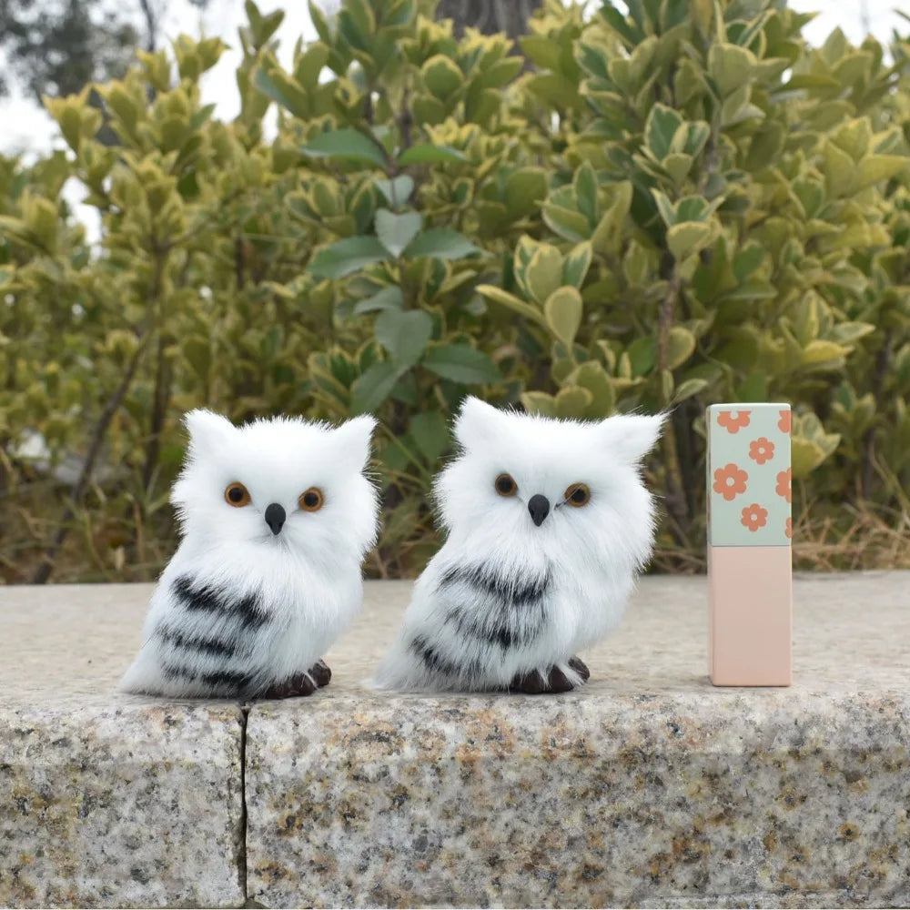 Faux Fur Animal Christmas Ornaments – Owl Bunny Squirrel Christmas Ornament Richie's