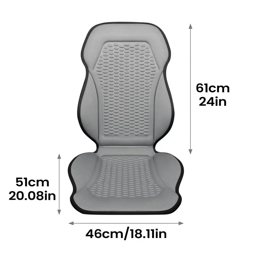 Cooling Car Seat Cushion – Breathable Mesh for Trucks & SUVs Car Seat Cushion Richie's Gray