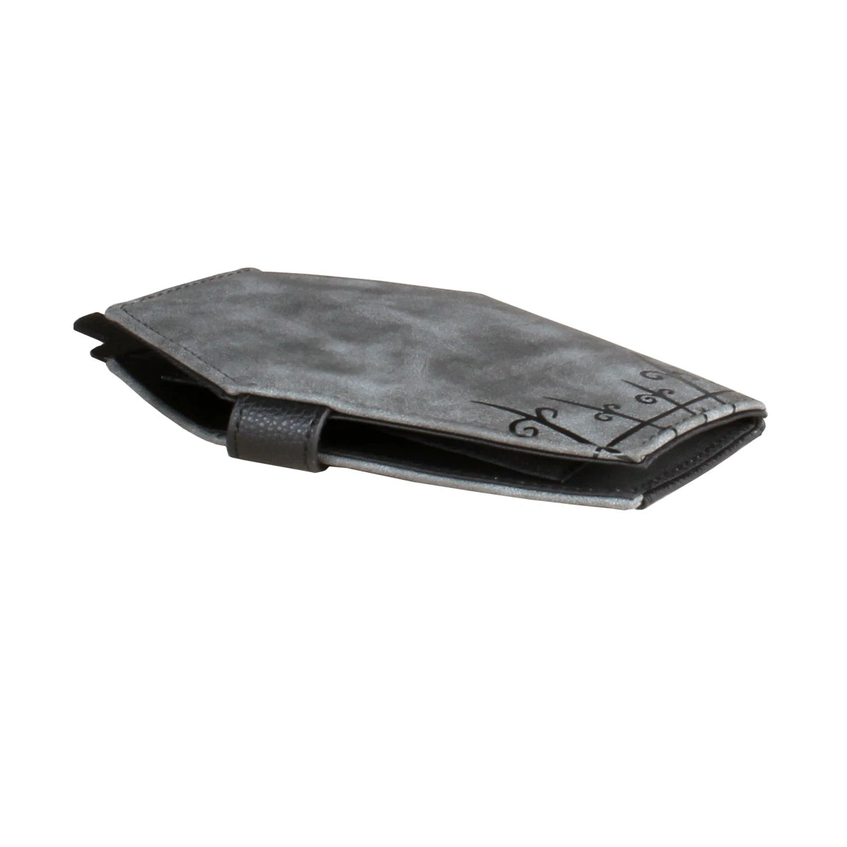Coffin Shaped Clutch Wallet – Gothic Bifold Coin Purse Gift Novelty Bifold Wallet Richie's