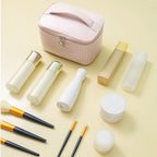Large PU Travel Cosmetic Bag – Luxury Makeup & Toiletry Organizer Cosmetic Travel Bag Richie's