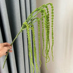 Artificial Amaranthus Caudatus Flower – 11 Spikes, 88cm Artificial Flower Richie's Green