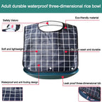 Waterproof Adult Bib Washable Dining Apron S/M/L Adjustable Adult Dining Bib Richie's
