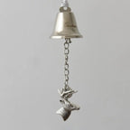 Silver Iron Christmas Bell Ornament with Ribbon – Jingle Bell Christmas Bell Ornament Richie's