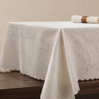 European Floral Embossed Tablecloth – Waterproof & Easy Clean Rectangular Tablecloth Richie's