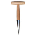 Stainless Steel Hand Dibber with Wooden T-Handle | Bulb Planter Garden Dibber Tool Richie's 1 PC