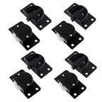4 Pairs Plastic Sliding Door Rollers – Barn Door Wardrobe Cabinet Sliding Door Rollers Richie's Default Title