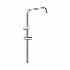 Stainless Steel Shower Adapter Tube Set & Head Holder Shower Extension Set Richie's silver