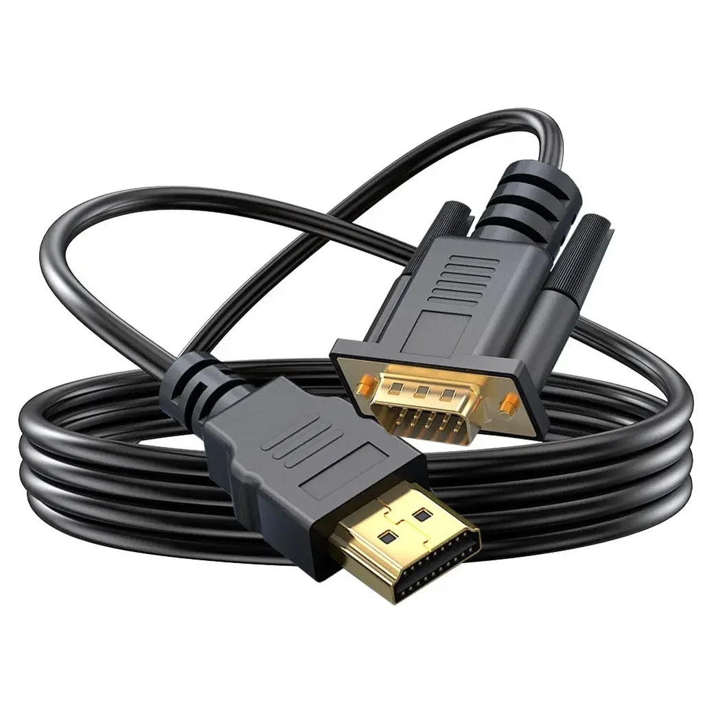 HDMI to VGA Cable Adapter 1080P 60Hz – Digital to Analog HDMI to VGA Cable Richie's 1.8m