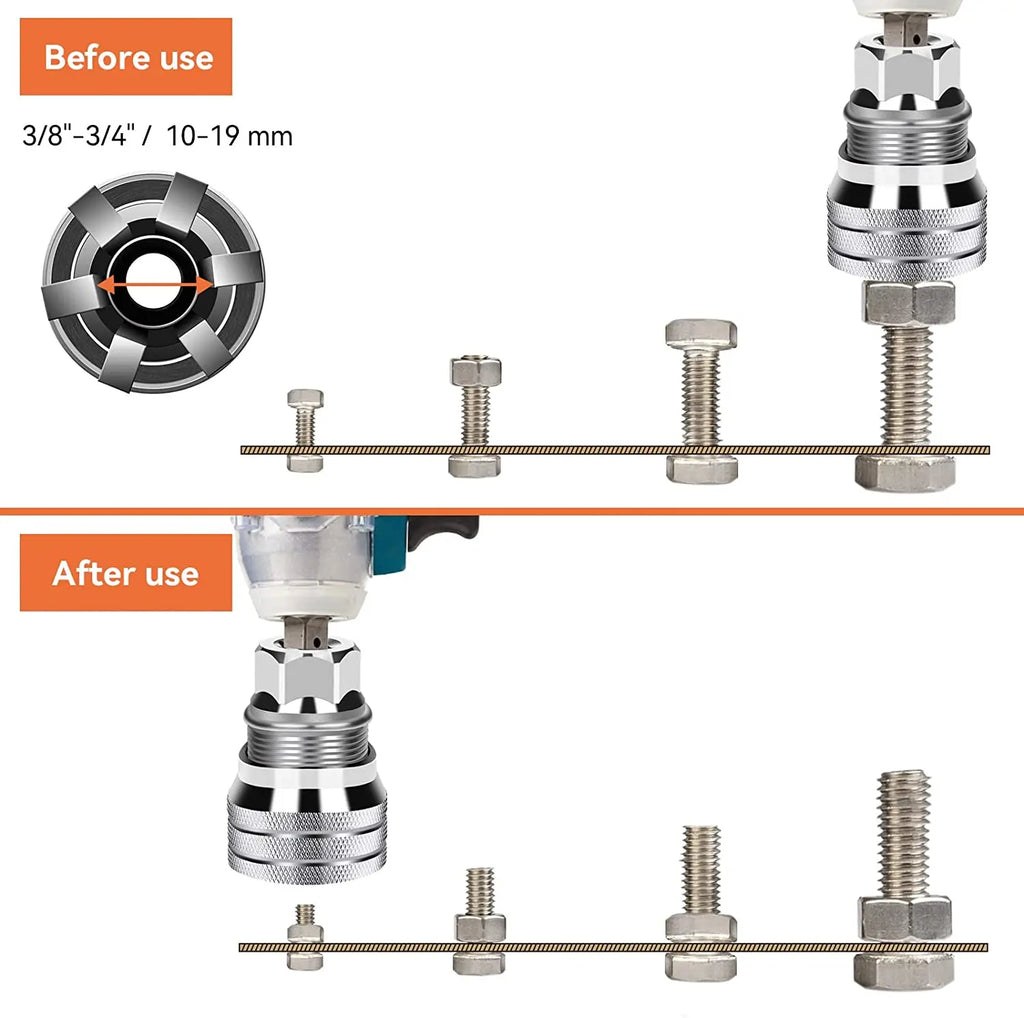 Universal Magic Socket Set 10-19mm – Power Drill Adapter Socket Wrench Set Richie's