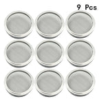 3-Pack Stainless Steel Sprouting Lids for Wide Mouth Mason Jars Mason Jar Sprouting Lids Richie's 8.6X8.6X1.6CM