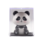 Solar Shaking Head Panda Car Ornament | Lucky Bobblehead Figure Bobblehead Figurine Richie's A3