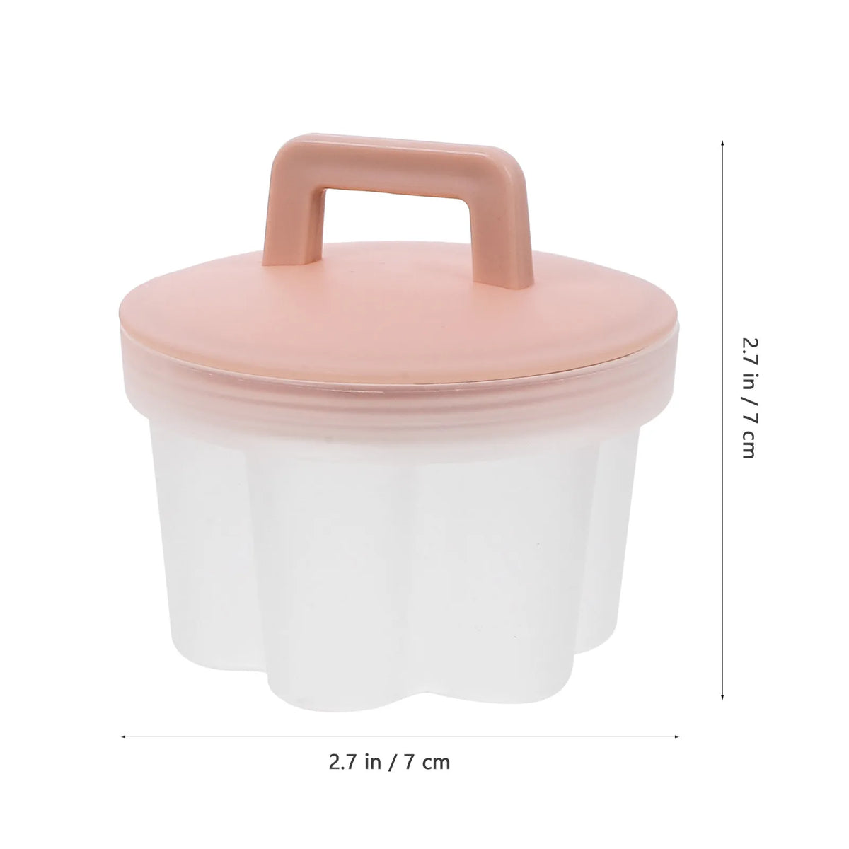 4-Piece Microwave Egg Poacher Steamer Cups – Pink Set Egg Steamer Cups Richie's