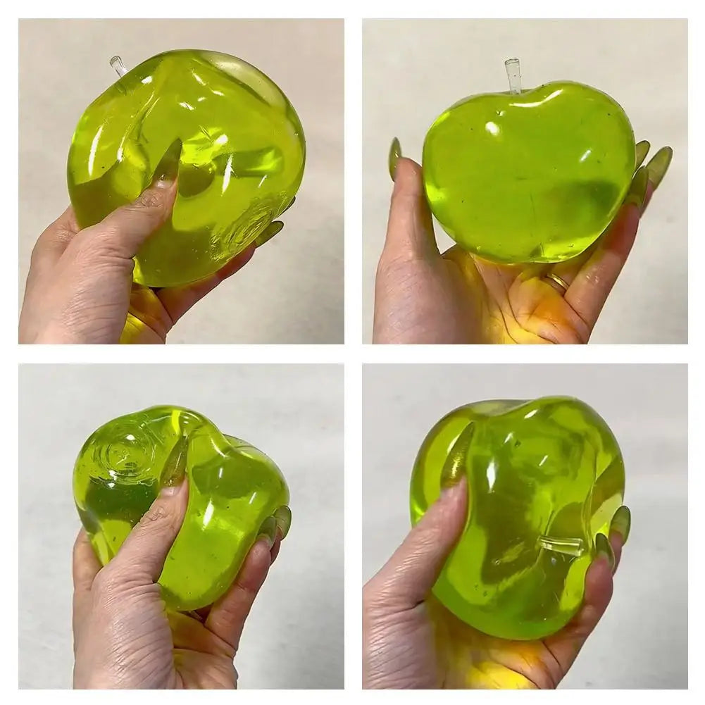 Green Apple Squishy Slow Rising Fidget Sensory Toy | Desk Gift Squishy Fidget Toy Richie's